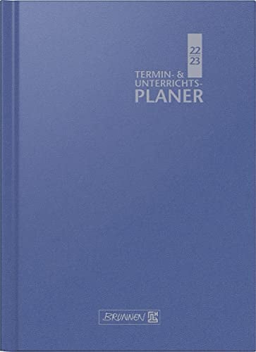 Brunnen Lehrer-Sortiment 2022/2023 Überformat A4: 23 x 29,7 cm blau: 2 Seiten = 1 Woche, 1075760303