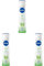 NIVEA Fresh Pure Deo Spray (150ml), Deo ohne Aluminium (ACH) mit Jasmin-Duft und erfrischender Formel, Deodorant mit 48h Schutz und einzigartiger INFINIFRESH Formel (Packung mit 3)