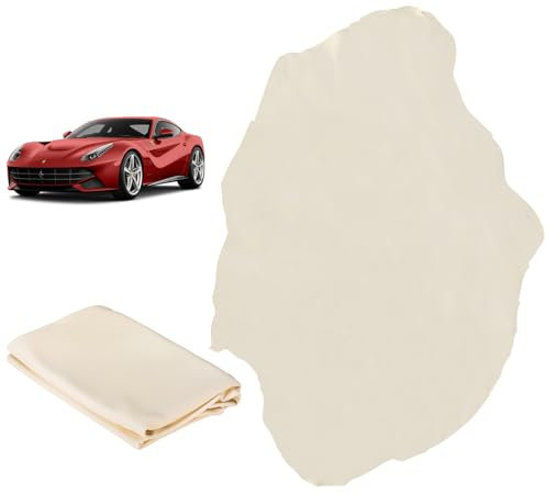 Chamois Leathers for Cars – 60x90cm Extra Large Car Drying Towel, Super Absorbent Shammy Cloth for Streak-Free Finish, Fast Drying & Reusable for Car Detailing