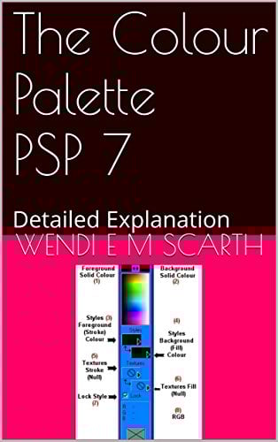 The Colour Palette PSP 7: Detailed Explanation (Paint Shop Pro Made Easy by Wendi E M Scarth Book 82) (English Edition)