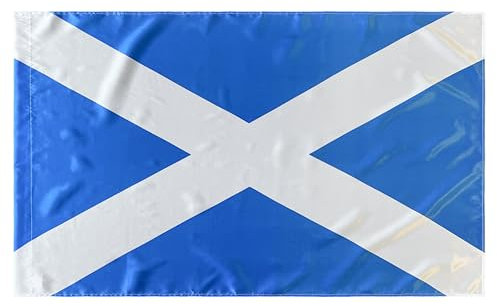 Durabol Drapeau de Ecosse 150 x 90 cm Satin Double Piqué