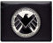 Avengers Agents of Shield Phil Coulson Abzeichen Schwarz Portemonnaie Geldbörse