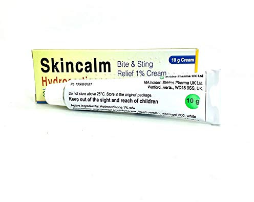 2 x Skincalm 10g Bite and Sting Relief 1% Cream