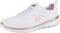 Skechers Flex Appeal 3.0 First Insight, Sneakers Donna, Bianco White Mesh Rose Gold Trim, 39.5 EU