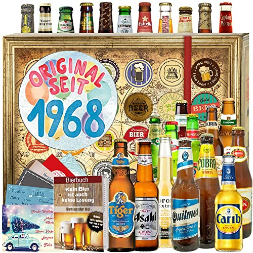 Original seit 1968 + Weihnachtskalender Bier + Bier aus der Welt 2024 2025