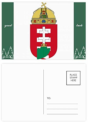 Ungarisches Europa-Nationalemblem, Glücksbringer, Postkarten-Set, Karten, Mailing-Seite, 20 Stück