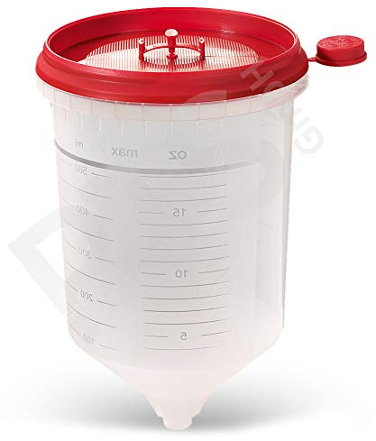 HSM Easy LINE SPA-System - 60 Becher + Deckel mit Flipflop-Verschluss inkl. Verschlusskappe