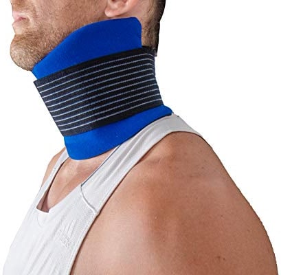 OR8 Wellness Heating Pad & Ice Pack. Relief for Neck Pain Microwavable Freezer Gel Pack Reusable Heat/Cold Wrap.