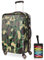 Hauptstadtkoffer - Spree - Hartschalenkoffer Rollkoffer + Kofferanhänger, erweiterbarer Reisekoffer, TSA, 4 Rollen, 65 cm, 74 Liter, Camouflage