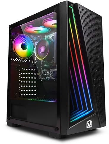 VIBOX VI-21 PC Gamer • AMD Ryzen 3 3200GE 4,0 GHz • Radeon Vega 8 • 16 Go RAM • 2 to HDD • Windows 11 • WiFi