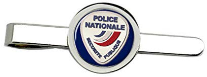 Giftshop UK Pince à cravate Police Nationale