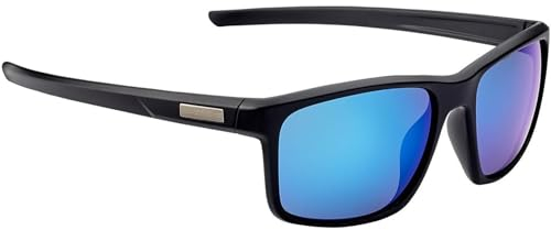 SWISSEYE Cleanocean 2 Sonnenbrille (100% UVA-, UVB- und UVC-Schutz, recycletes Fassungsmaterial aus Polyamid, splitterfreie Polycarbonatscheibe, inkl. Mikrofaserbeutel), black matt
