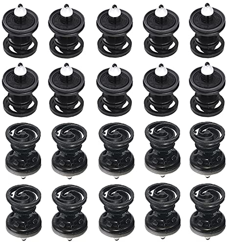 XPOOP 20 Stück Auto-Befestigungen für Innentür, Auto Befestigung Clips VW, Befestigung Clips, Auto Befestigungen Clips, Türverkleidung Befestigung Clips, Klammern Türverkleidungs Clips, VW Clips