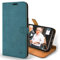 Snakehive iPhone 14 Pro Leather Case | Genuine Leather Wallet Phone Case with Card Holder | Flip Folio Case/Cover with Stand | Compatible with iPhone 14 Pro | (Teal)