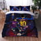 WINUO - Fußballstars Bettwäsche Set 155x220cm Mikrofaser - 3D Digital Print Bettwäsche und 2 Kissenbezug 80x80cm