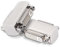 MEIRIYFA Lot de 2 adaptateurs DVI femelle vers femelle, DVI 24 + 5/DVI-I compatible avec câble d'extension DVI 24 + 1 pour écran de vidéoprojecteur TV PC