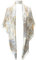 YIYUAN Damen Wolle Schal Seidenschal,70% Wolle 30% Seide Schaltuch, 135x135cm Kaschmir Damen Schultertuch (Beige)