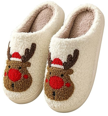 Solutra Hausschuhe Damen Plüsch Winter, Warme Pantoffeln Herren Slippers Damen, Flauschige weiche rutschfeste hauspantoffeln damen