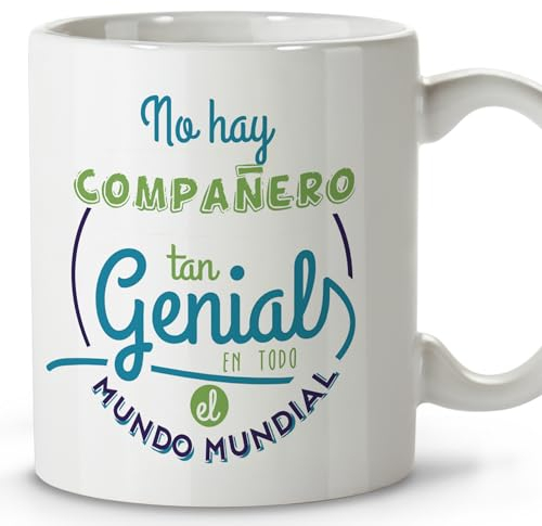 Regalos originales para jubilacion. Tazas de cafe. Detalles compañeros de trabajo. Regalo compañero trabajo. Taza cerámica 330 ml.