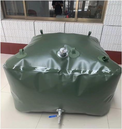 AviiSo El tanque de almacenamiento de aceite de vejiga de combustible de TPU, Plegable suave de gran capacidad. Bolsa contenedora de almacenamiento de líquidos para Bote RV(Size:2x1.5x0.7 m 2000 L/528