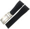 AXPTI Gummiarmband, 21 mm, 22 mm, passend für Rolex Deepsea Sea-Dweller Submariner Blau/Schwarz, wasserdichtes Sport-Silikon-Uhrenarmband, 21 mm, Achat