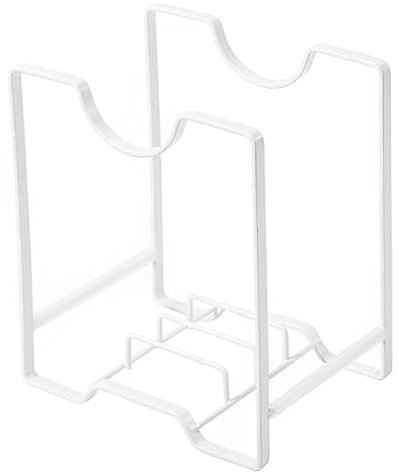 ISAKEN Escurridor de platos de metal, escurridor de platos de encimera, escurridor de platos de interior, escurridor de platos de metal antideslizante para cocina