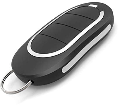 Alutech AT-4N-868 Remote Control - 4-Channel Handheld Transmitter, 868 MHz, Compatible with Alutech Garage Doors, Range up to 100 m, Pre-Programmed, Easy to Use - Ideal for Garage Door Control