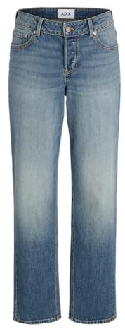 JJXX Damen Jxhanoi Straight Mw Jeans C252 DNM Noos Jack & Jones Female Straight-fit Jxhanoi Straight Mw Jeans C252 DNM Noos