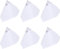 50Pcs White Paint Strainers Paper Cone Paint Mixing Cup Strainer Fine Mesh Filters Funnel Filter Disposable Spray Gun Sprayer Accessories Automotive,Body Repair Tools,Paint Tools and Equipment