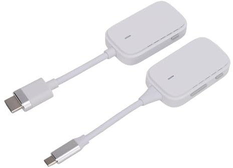 4K Wireless Display -Adapter, Drahtlose Sender und Empfänger, Extender Vom Laptop, Kameras, Smartphone Bis HDTV -Projektormonitor, für Konferenzen