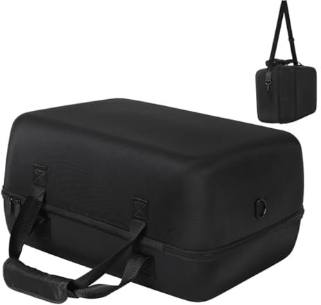 Travel Bag for Harman Kardon SoundSticks 5, Bluetooth Speaker Protective Hard Case Organiser Bag Accessories, 49.5 x 37.5 x 24 cm (Black Lining)