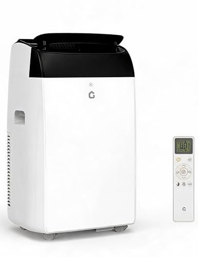 Aire Acondicionado Portátil 10000 BTU 2,9 KW, 4 En 1 Frío Deshumidificador Ventilador Modo Sueño, Eficiencia A++, Silencioso 52dB, Temporizador 24h, Mando a Distancia, Para 45m², Incluye Kit Ventana