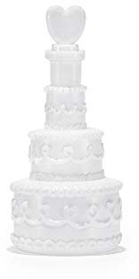 Seifenblasen für Hochzeitstorte, Herzform, 24 Stück