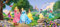 1art1 Disney Prinzessin Princess Vlies Wand-Foto-Poster-Tapete | Moderne Dekoration Wand-Deko Wohnzimmer Schlafzimmer Büro Flur 202x90 cm
