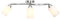 vidaXL Deckenleuchte mit Keramik-Lampenschirmen für 3 E14 Glühlampen Deckenlampe Deckenstrahler Wohnzimmerlampe Lampe Leuchte Weiß Kegel