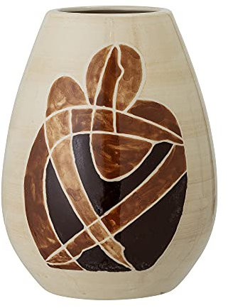 Bloomingville Vase Jona, braun, Keramik