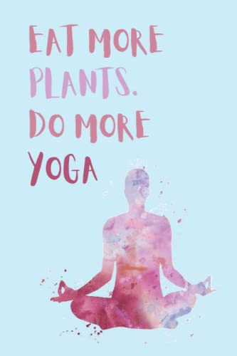 Yoga Cat Journal | Yoga Journal, Yoga Lover, Personalized Yoga Gift, Fitness Notebook, Personalized Workout Notebook, Workout Journal, Fitness Lover: 6 x 9 ( 110 page )