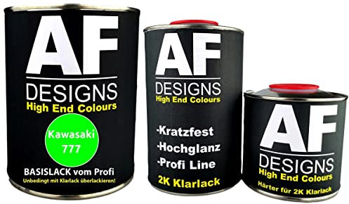 Alex Flittner Designs Juego de capa base compatible con Kawasaki 777 verde (2,5 L)
