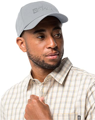 Jack Wolfskin Unisex Cap Baseballkappe, silver grey, Einheitsgr e EU