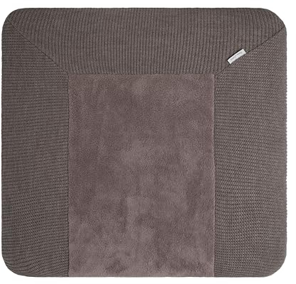 Baby's Only - Baby Wickelauflagenbezug 75x85 cm - Wickelauflage Hope - Strickbezug für Wickelunterlage - Bezug für Jungen und Mädchen - Hazel Brown