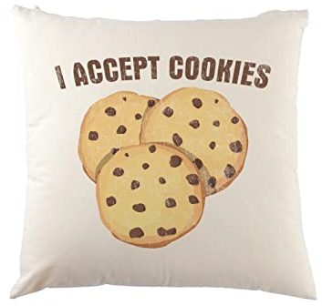 Urban Backwoods I Accept Cookies Kissen Dekokissen