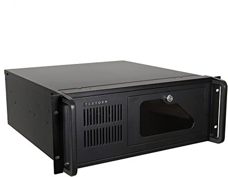 Textorm Boîtier Serveur rackable 4U 8 Baies 3.5' + 2 Baies 5.25'