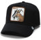 Goorin Bros. Unisex-Erwachsene The Farm Original Adjustable Snapback Trucker Hat Baseballkappe, Schwarz (die G.o.a.t.), Einheitsgre