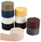 PH PandaHall 38mm Breit Baumwolle Gurtband, 10 Farben Baumwollschrägband Flaches Polycotton Gurtband Leine Gurte Für Taschengriffe Aus Gurtband, Tragetaschen-Gurtband, Gewebeband 25m
