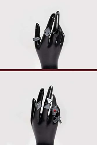 Genshin Impact Hu Tao Cosplay Kostüm, only rings, XS