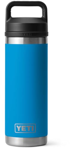 YETI Rambler Flasche Mit Chug-Verschluss, Big Wave Blue, 18 oz (532 ml)