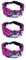 FRCOLOR 3stücke Mermaid Sequin Haarband Für Mädchen Wende-design Mit Zwei Farben Gepolstert Für Partys Und Besondere Anlässe Rot