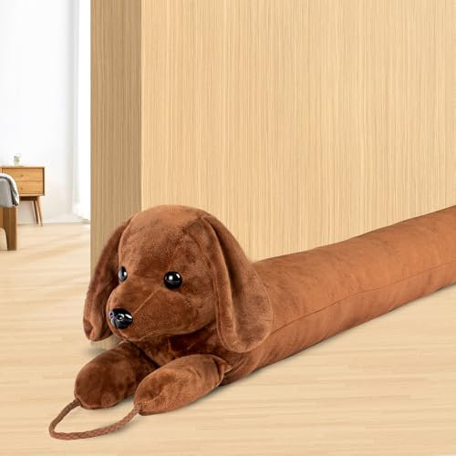 Boudin de porte pour porte, 92 cm, lourd, boudin de porte, pour fenêtre, teckel, sous la porte, bloqueur de bruit, isolation et isolation phonique
