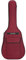 Yaoliucp Gitarrentasche für 40/41 -Zoll 600d Oxford Stoff verstellbares Gitarrengigbeutel wasserdichte Gitarren -Rucksack mit Schulterfalle Griff große Kapazität Dunkelrote Akustikgitarrenhülle