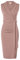 GRACE KARIN Abito Midi Estivo con Scollo a V Elegante per Donna, Vestito da Cerimonia per Lavoro, Cocktail, Colore Rosa Scuro, Taglia 50